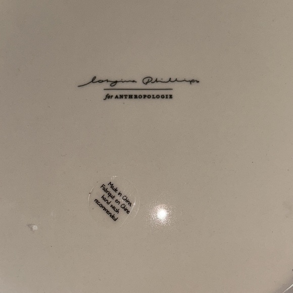 Set of 4 Longina Phillips Echo Dinner Plates by Anthropologie - Picture 5 of 8